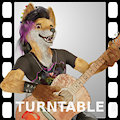 Kemmy jammin - 3D Turntable Render by Kemonokun