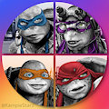 TMNT Bayverse by KampieStarz