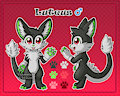 [Commission] Luteus Reference Sheet by Veemonsito