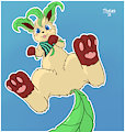 Nas160 Leafeon [Gift] (SFW) by weblurejoltik