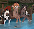 A Day in the Gardens [Comm] by PrinceVollukk