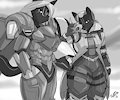 Overwatch - Justice Reigns! (art by Shonuff44) by NeoShard