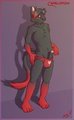 Charliemon is shy by AlystairCat