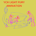 YCH Light Fury Animation by Yiffox