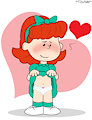 The little redhead girl by tolpain
