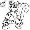 [SF] Artoochu2014) Cheton the Calamity Squirrel by OmniSpirit