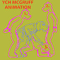 YCH McGruff Animation by Yiffox