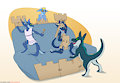 Cardboard Fort Siege - Spelunker Sal by WubstepLizard