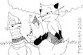 Showing Her Buizel Toy by Tydrian
