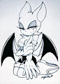 Rouge the bat by EsbelleXD