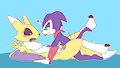 Impmon's New Playmate by Ultilix