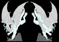 D&D Paperminiatures - Ancient White Dragon by BonnieandCo