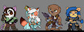 D&D-related Raffle Winners (Paper miniature PDF link inside) by BonnieandCo