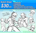 Sketch Sheet Prices