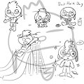 Random sketches by Polygon5