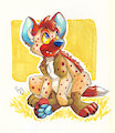 Yam Hyena by pandapaco