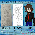Seb's Commission Sheet 2018 by SebbyTH1