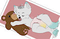 Sleepy Time YCH PrincessElise Alt 1 by KieranLorelai