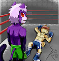 Not an easy fight by Susunasi