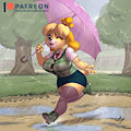 Isabelle Splash by kevinsano