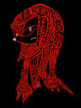 Knuckles - Aztec Glyphs by SinMaze