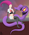 Jessie's Arbok <3 by DemonLilith