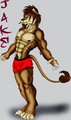 Jake´s Underwear pose by JakeLioner83