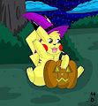 happy pikaween by rouyuki