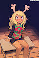 Deltarune - Noelle by lumineko