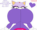 Blaze - Sexy Huge Cat Breasts by Habbodude