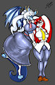 Halloween '18 - Miss Crimmy's Dragonmouse Maid by GrayscaleRain
