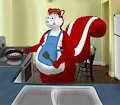 Salmon and BaconSkunks, by Rourkie