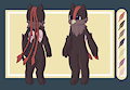 kiraco ref sheet by KiraOwlHoots