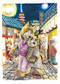 Japan night time