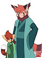 Júzi and Pon by Sunnynoga