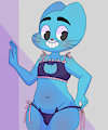 Cat Keyhole Lingerie by threeK