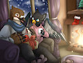 Merry Christmas •ω• by AzukiPuddles