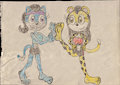 Nancy and Kathy's Martial Arts Practice by LouisEugenioJR