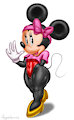 Minnie Mouse by angelauxes
