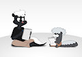 Mofeta and Kratz by MofetaFromBklyn