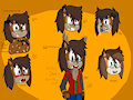 Sebbie Deer: Emote Test Sheet by SebbyTH1