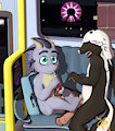 Mischief on the Metro [With AND Without Cum Versions Available] by QuinnOfHearts