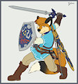 Kintuse as Link by Tydaze