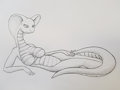 Queen and servant (random lizards) by FireStarsArtdump