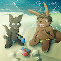 Speedo Sand - Kaiju Attack by DakkaWoof