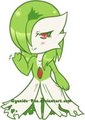 Gardevoir Chibi Commission by CyanideDrop
