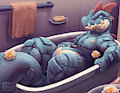 Relaxing Bath (SFW) by TheSecretCave