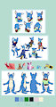BlooRoo Ref! by AzureMarsupial