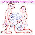 YCH Greninja Animation by Yiffox
