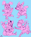 FNaF: Diapered Funtime Babies [Toilet Art] by ToiletTrauma